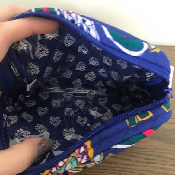 Vera Bradley Mini Cosmetics Bag Romantic Paisley - Picture 7 of 8